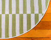 Soho Elegance Collection Area Rug -  Hudson (Green) Round Green  lifestyle 28