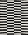 Soho Elegance Collection Area Rug -  Hudson (Black) Rectangle Black  lifestyle 2