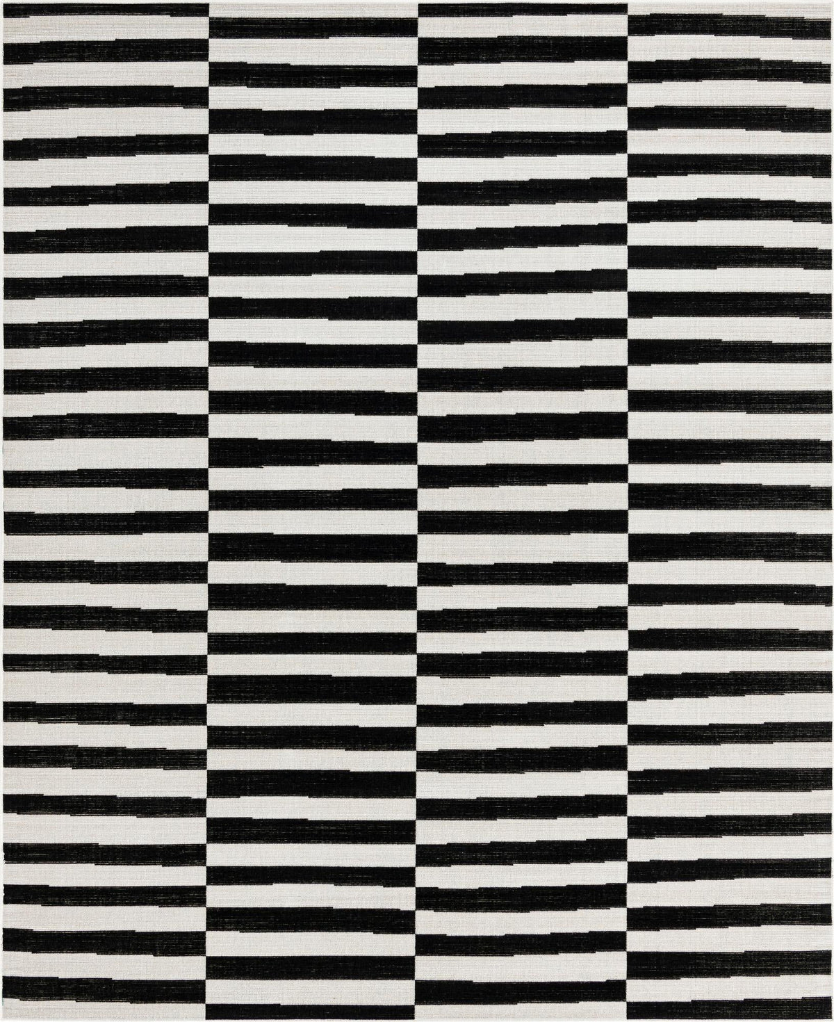 Soho Elegance Collection Area Rug -  Hudson (Black) Rectangle Black  lifestyle 2