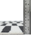 Soho Elegance Collection Area Rug -  Hudson (Black) Rectangle Black  lifestyle 5