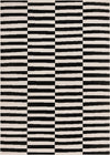Soho Elegance Collection Area Rug -  Hudson (Black) Rectangle Black  lifestyle 3