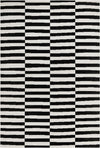 Soho Elegance Collection Area Rug -  Hudson (Black) Rectangle Black Main