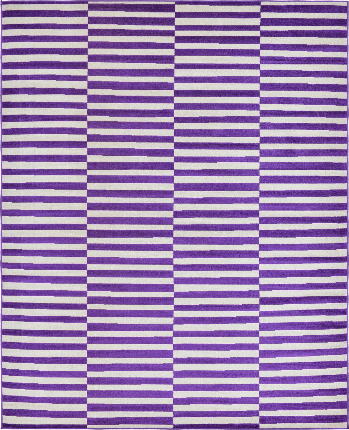 Soho Elegance Collection Area Rug -  Hudson (Purple) Rectangle Purple Main