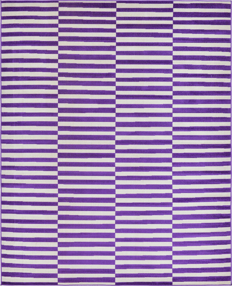 Soho Elegance Collection Area Rug -  Hudson (Purple) Rectangle Purple Main
