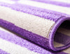 Soho Elegance Collection Area Rug -  Hudson (Purple) Rectangle Purple  lifestyle 7