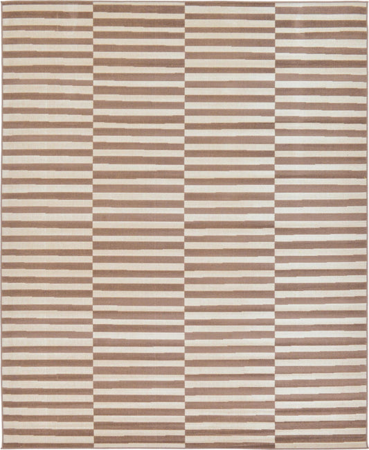 Soho Elegance Collection Area Rug -  Hudson (Light Brown) Rectangle Light Brown Main