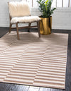 Soho Elegance Collection Area Rug -  Hudson (Light Brown) Rectangle Light Brown  lifestyle 2