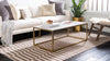 Soho Elegance Collection Area Rug -  Hudson (Light Brown) Rectangle Light Brown  lifestyle 4