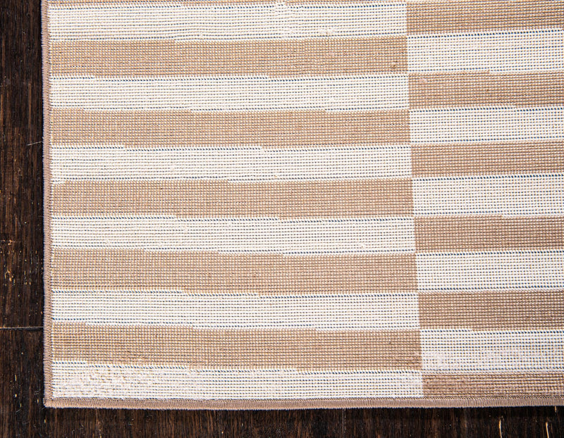 Soho Elegance Collection Area Rug -  Hudson (Light Brown) Runner Light Brown  lifestyle 21