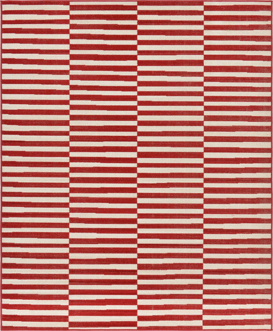 Soho Elegance Collection Area Rug -  Hudson (Red) Rectangle Red Main
