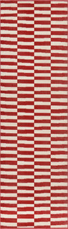 Soho Elegance Collection Area Rug -  Hudson (Red) Runner Red  lifestyle 11