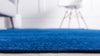 Soho Elegance Collection Area Rug - Chelsea (Navy Blue) Rectangle Navy Blue  lifestyle 5