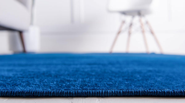 Soho Elegance Collection Area Rug - Chelsea (Navy Blue) Rectangle Navy Blue  lifestyle 5