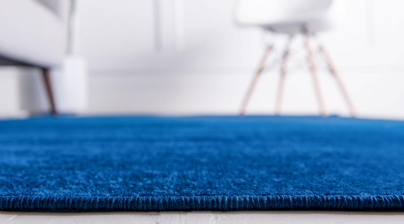 Soho Elegance Collection Area Rug - Chelsea (Navy Blue) Rectangle Navy Blue  lifestyle 5
