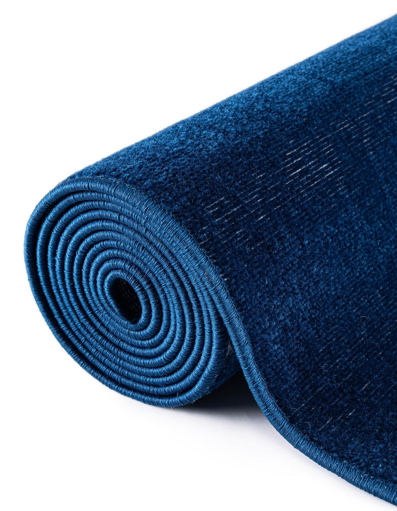 Soho Elegance Collection Area Rug - Chelsea (Navy Blue) Rectangle Navy Blue  lifestyle 12