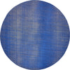 Soho Elegance Collection Area Rug - Chelsea (Navy Blue) Round Navy Blue  lifestyle 12