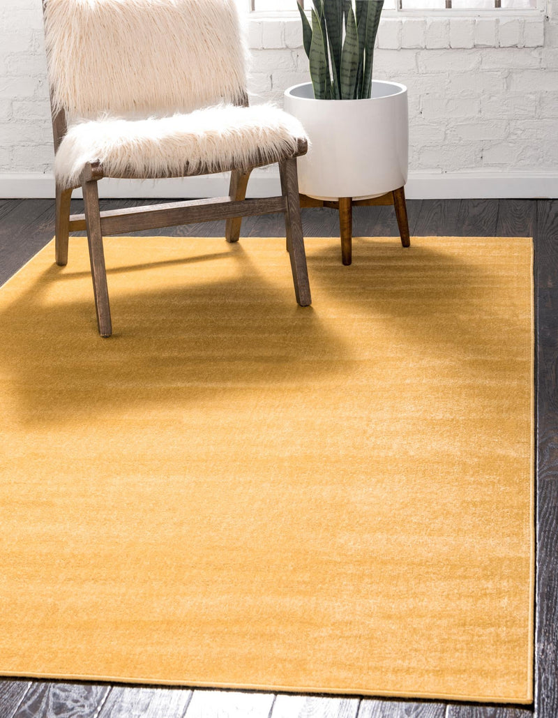 Soho Elegance Collection Area Rug - Chelsea (Gold) Rectangle Gold  lifestyle 2