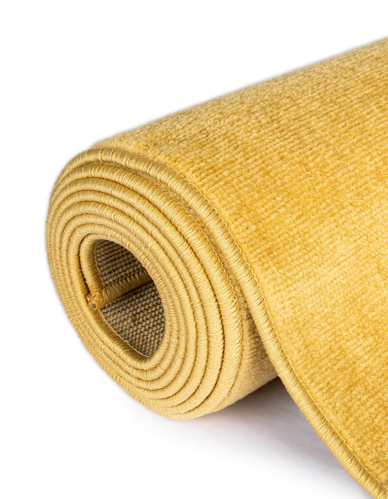 Soho Elegance Collection Area Rug - Chelsea (Gold) Rectangle Gold  lifestyle 12