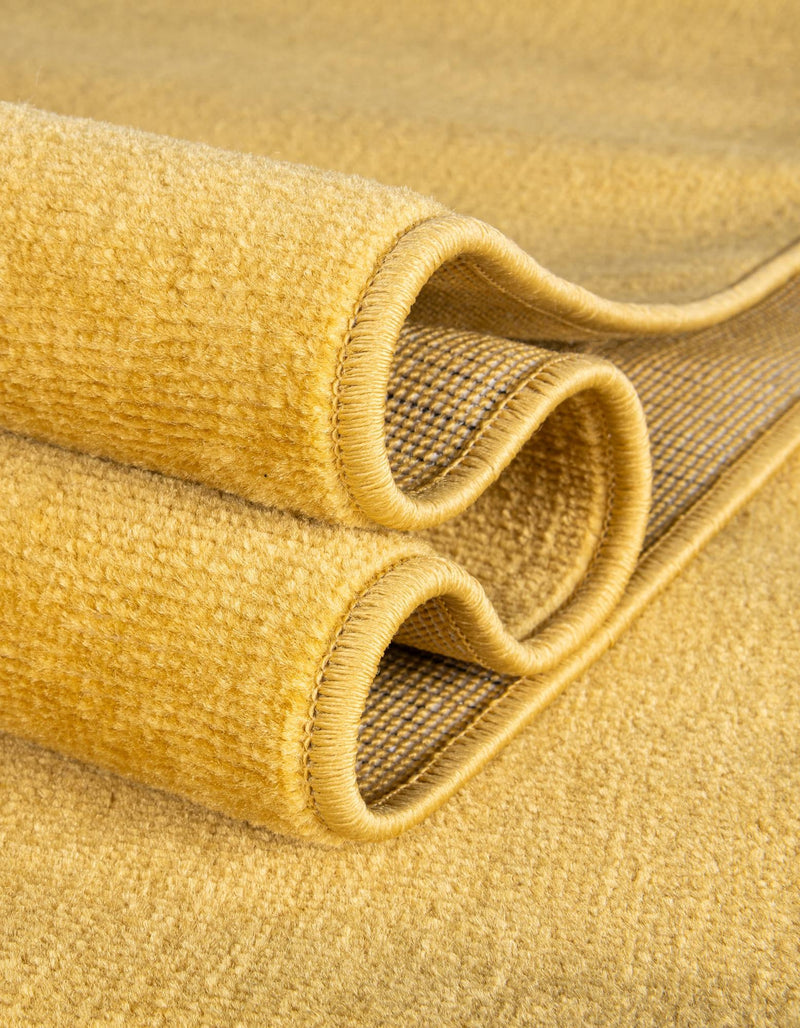 Soho Elegance Collection Area Rug - Chelsea (Gold) Rectangle Gold  lifestyle 13