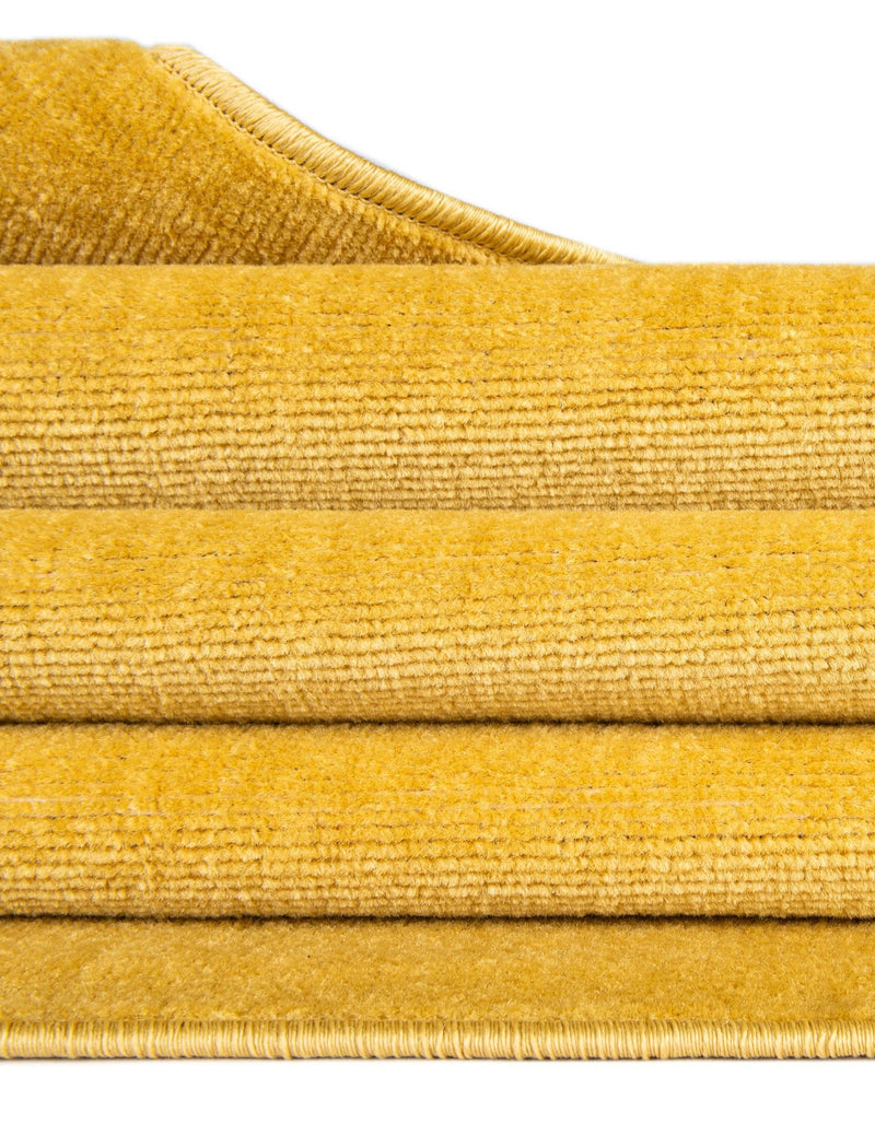 Soho Elegance Collection Area Rug - Chelsea (Gold) Rectangle Gold  lifestyle 14