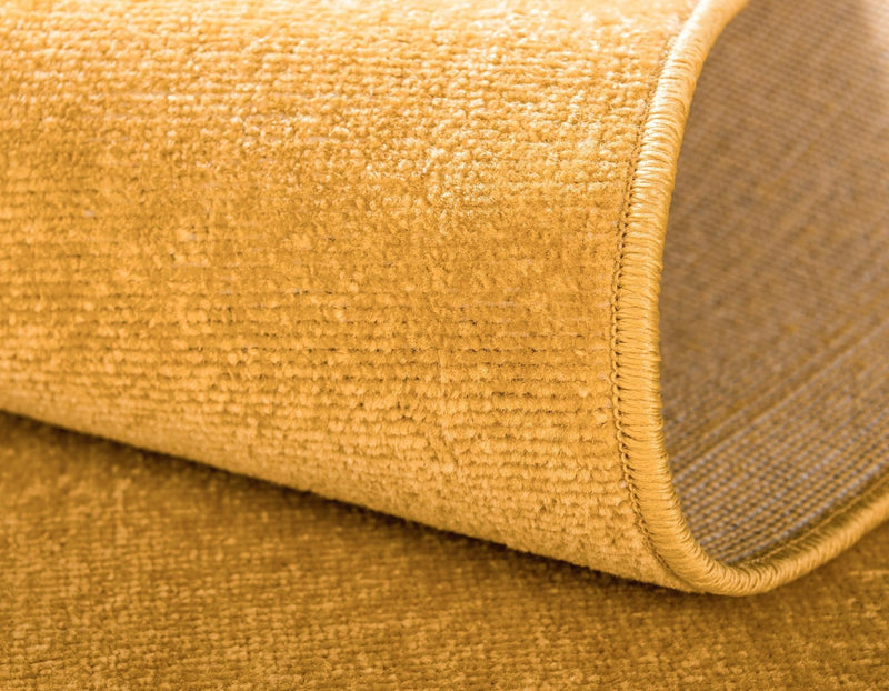 Soho Elegance Collection Area Rug - Chelsea (Gold) Rectangle Gold  lifestyle 16