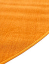 Soho Elegance Collection Area Rug - Chelsea (Salmon) Round Salmon  lifestyle 34