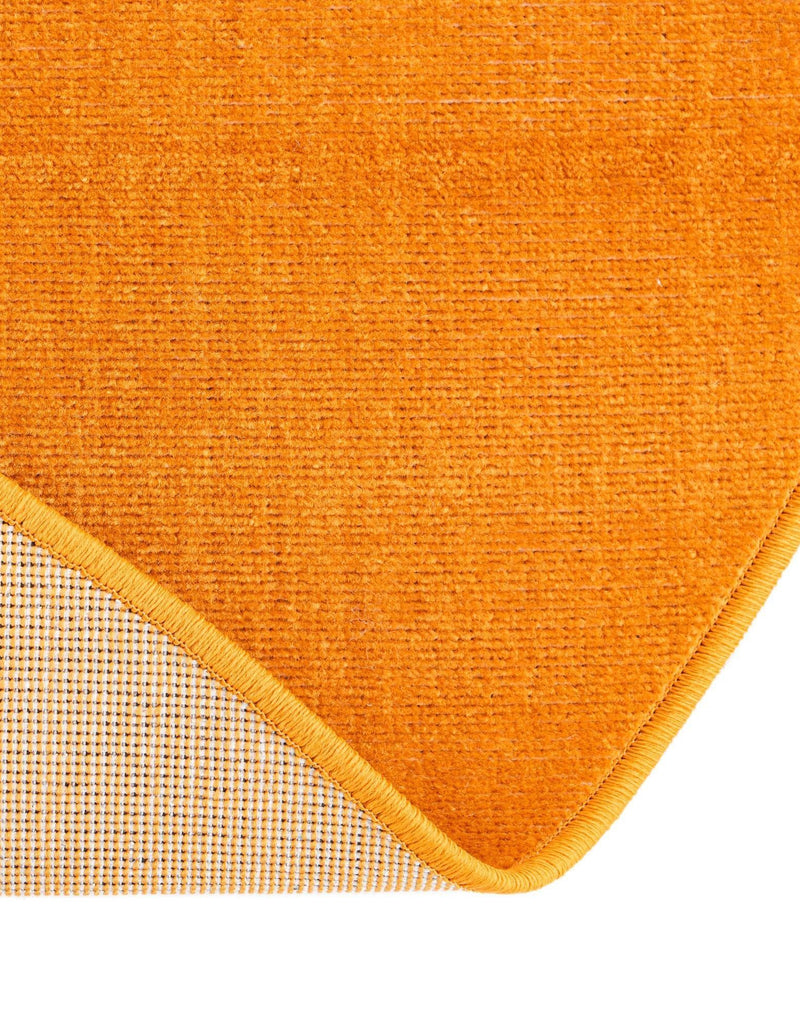 Soho Elegance Collection Area Rug - Chelsea (Salmon) Round Salmon  lifestyle 40