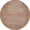 Soho Elegance Collection Area Rug - Chelsea (Light Brown) Round Light Brown  lifestyle 12