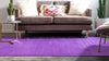 Soho Elegance Collection Area Rug - Chelsea (Violet) Rectangle Violet  lifestyle 3
