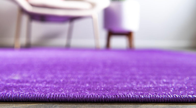 Soho Elegance Collection Area Rug - Chelsea (Violet) Rectangle Violet  lifestyle 5