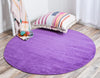 Soho Elegance Collection Area Rug - Chelsea (Violet) Round Violet  lifestyle 15