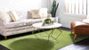 Soho Elegance Collection Area Rug - Chelsea (Green) Rectangle Green  lifestyle 3