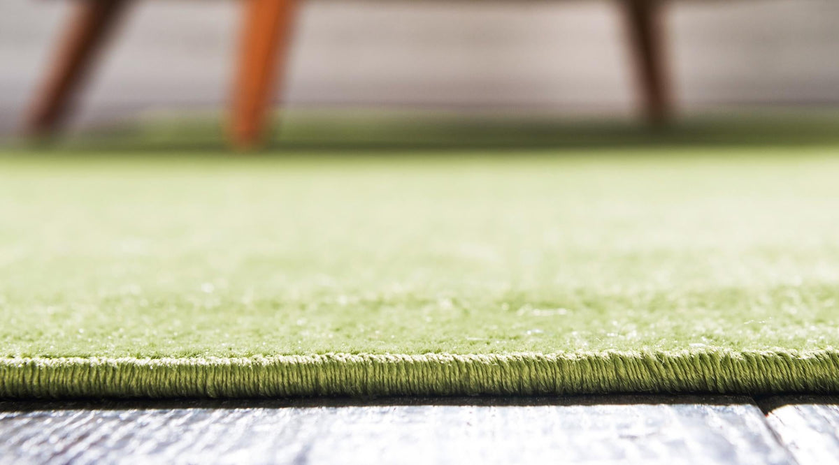 Soho Elegance Collection Area Rug - Chelsea (Green) Rectangle Green  lifestyle 5
