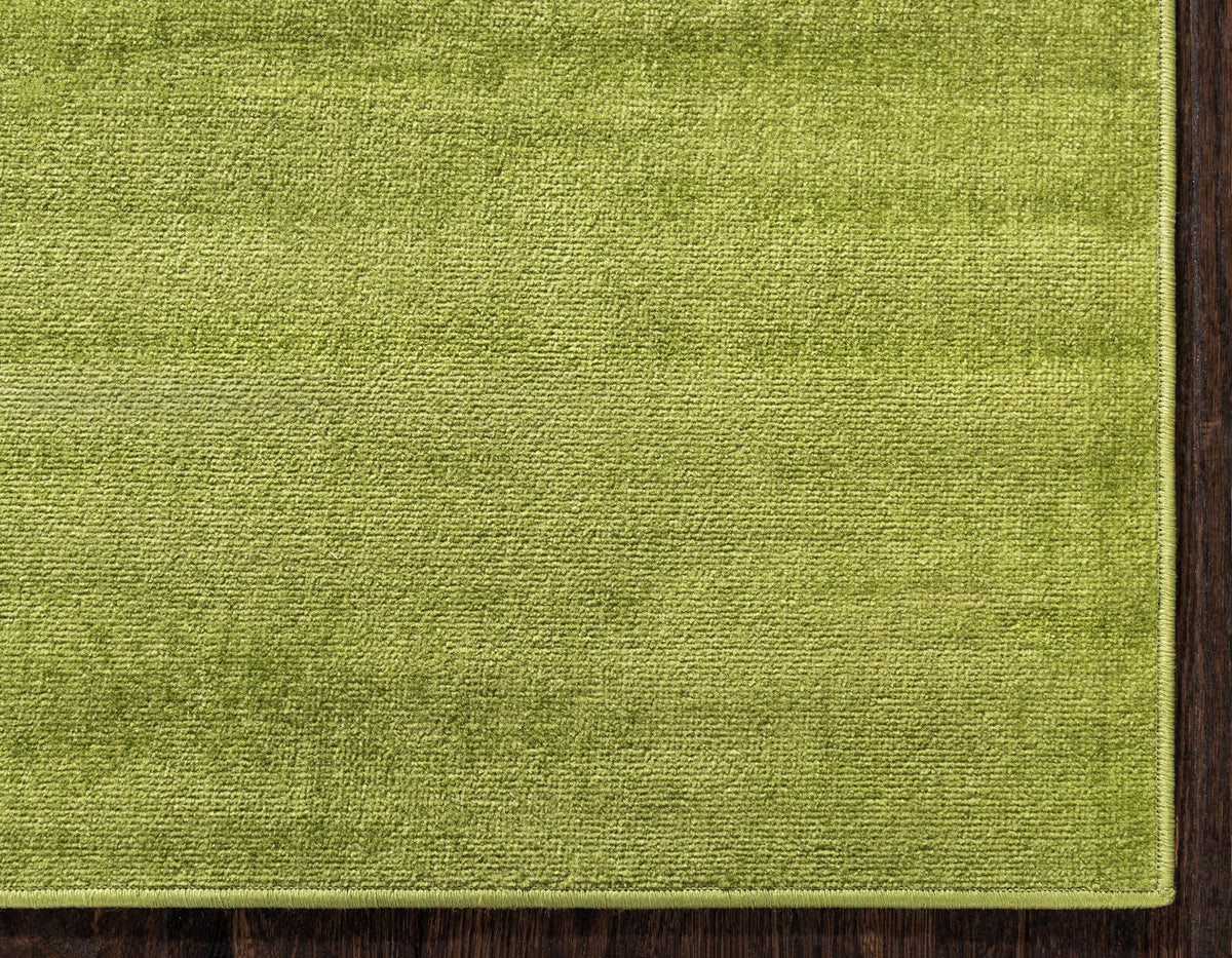 Soho Elegance Collection Area Rug - Chelsea (Green) Rectangle Green  lifestyle 9