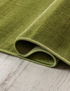 Soho Elegance Collection Area Rug - Chelsea (Green) Round Green  lifestyle 26