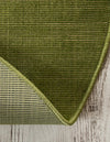 Soho Elegance Collection Area Rug - Chelsea (Green) Round Green  lifestyle 31