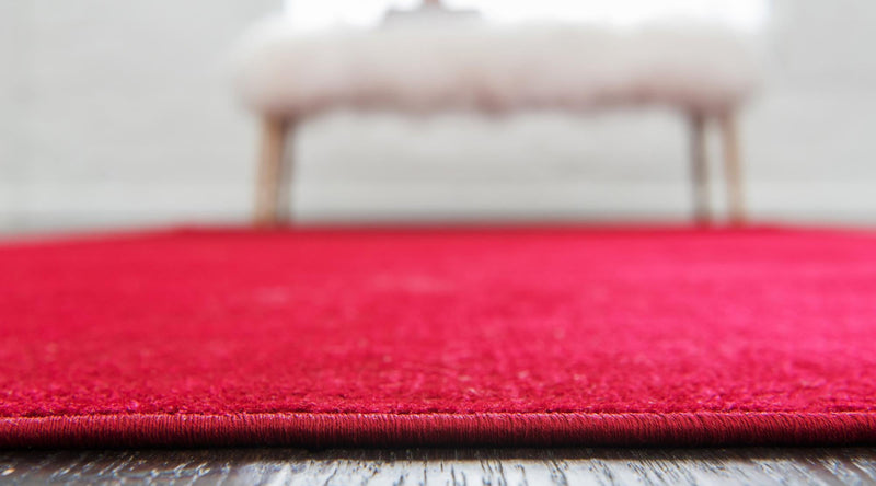 Soho Elegance Collection Area Rug - Chelsea (Burgundy) Rectangle Burgundy  lifestyle 5