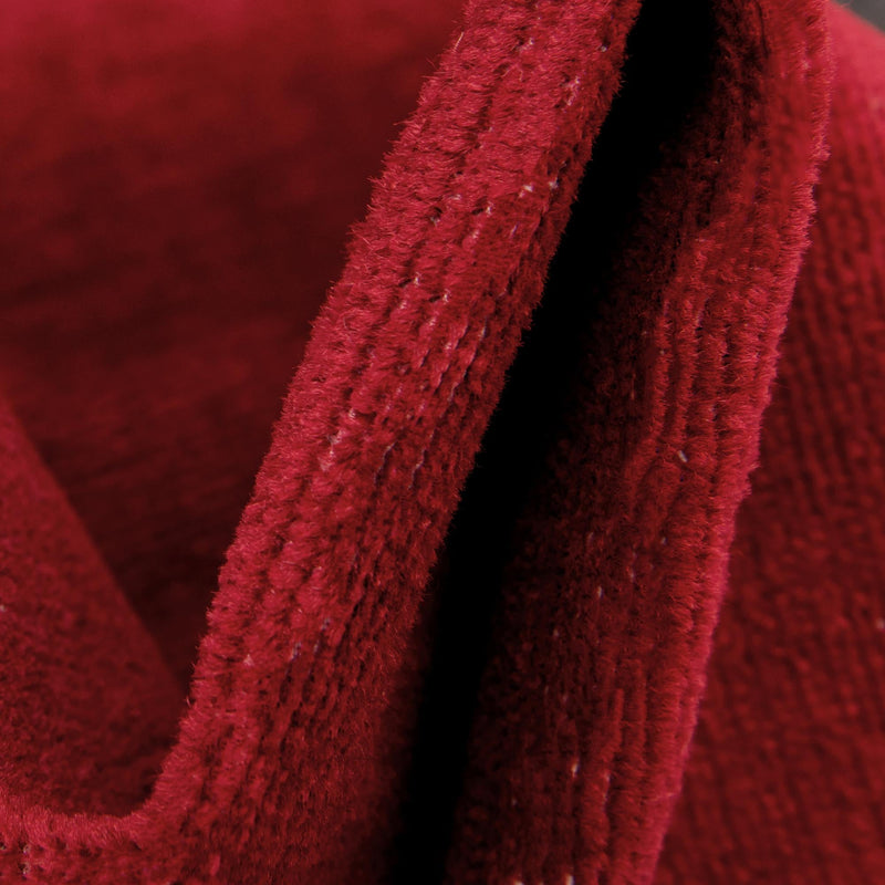 Soho Elegance Collection Area Rug - Chelsea (Burgundy) Round Burgundy  lifestyle 23