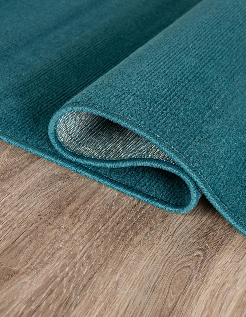 Soho Elegance Collection Area Rug - Chelsea (Turquoise) Rectangle Turquoise  lifestyle 5