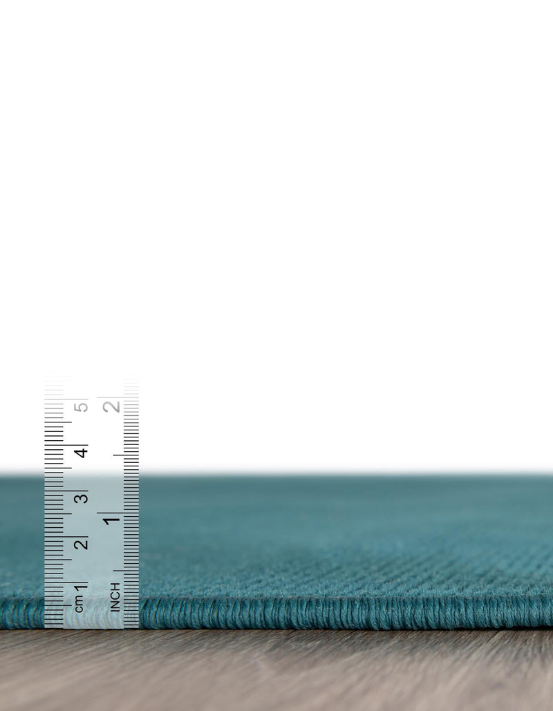Soho Elegance Collection Area Rug - Chelsea (Turquoise) Rectangle Turquoise  lifestyle 6