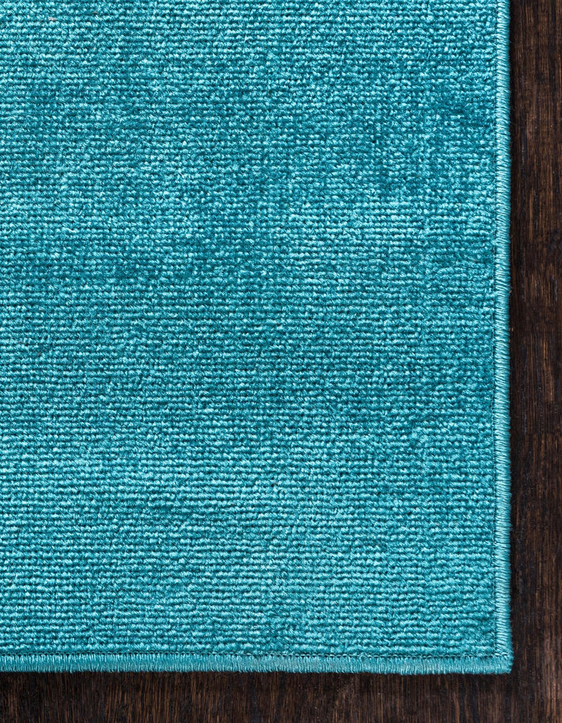 Soho Elegance Collection Area Rug - Chelsea (Turquoise) Rectangle Turquoise  lifestyle 9