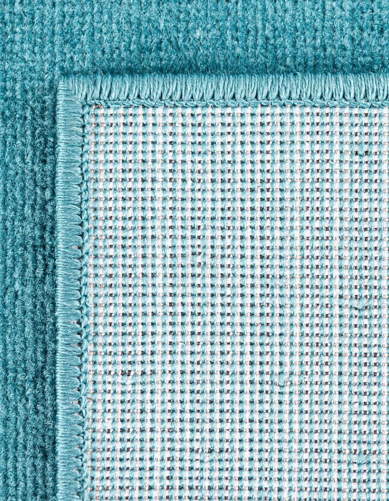 Soho Elegance Collection Area Rug - Chelsea (Turquoise) Rectangle Turquoise  lifestyle 17