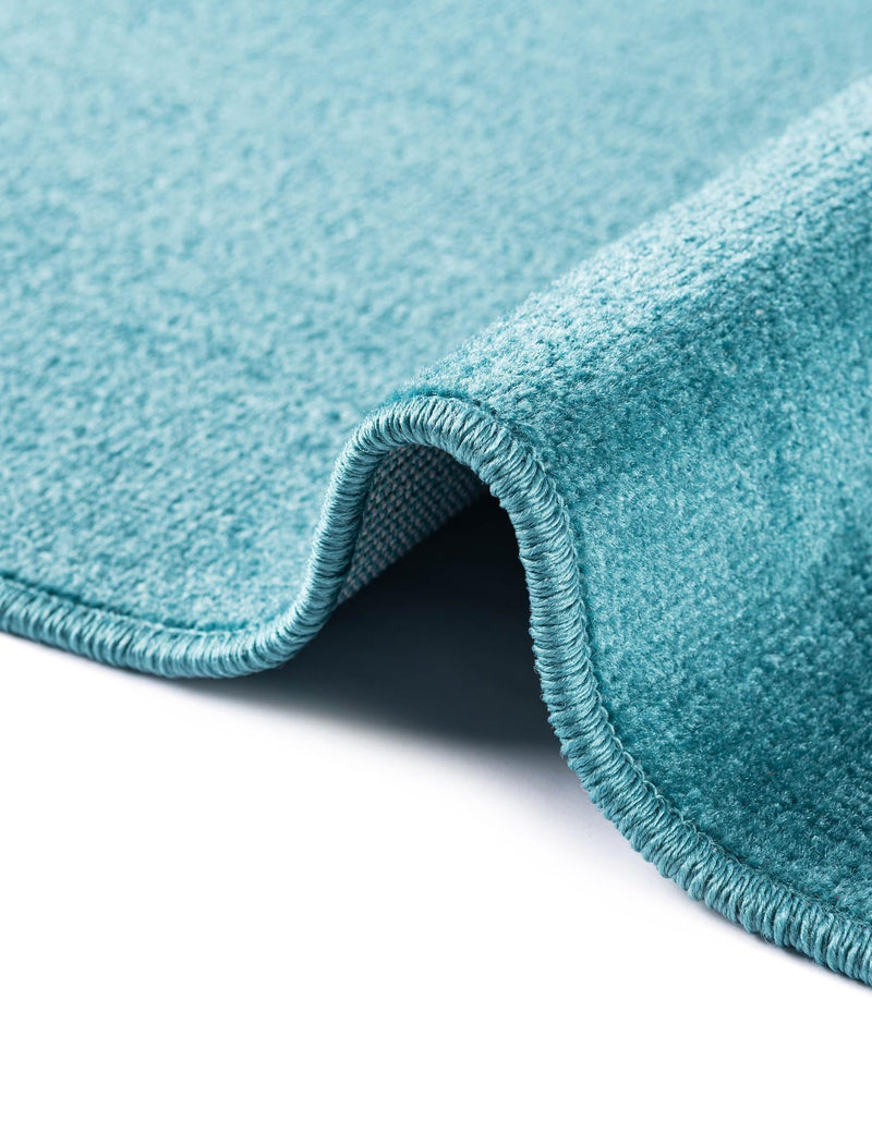 Soho Elegance Collection Area Rug - Chelsea (Turquoise) Rectangle Turquoise  lifestyle 18