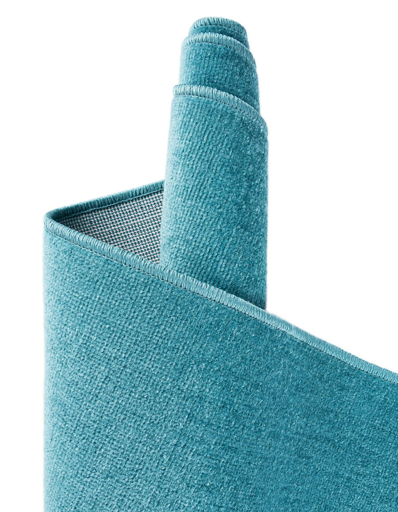 Soho Elegance Collection Area Rug - Chelsea (Turquoise) Rectangle Turquoise  lifestyle 11