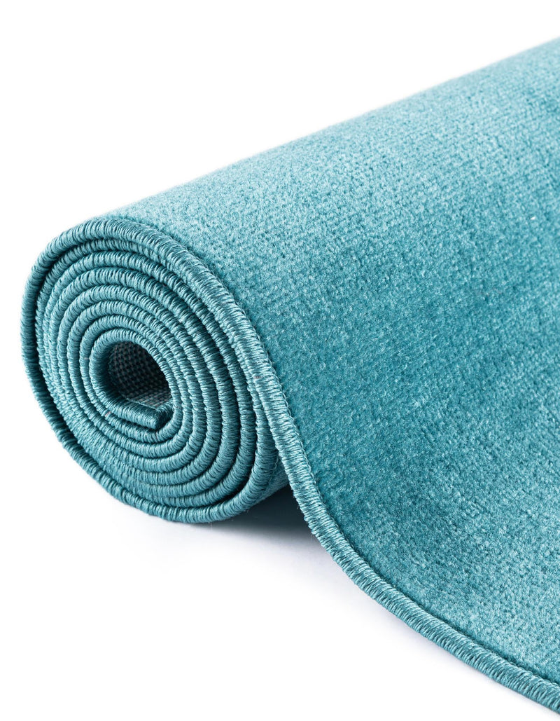 Soho Elegance Collection Area Rug - Chelsea (Turquoise) Rectangle Turquoise  lifestyle 12
