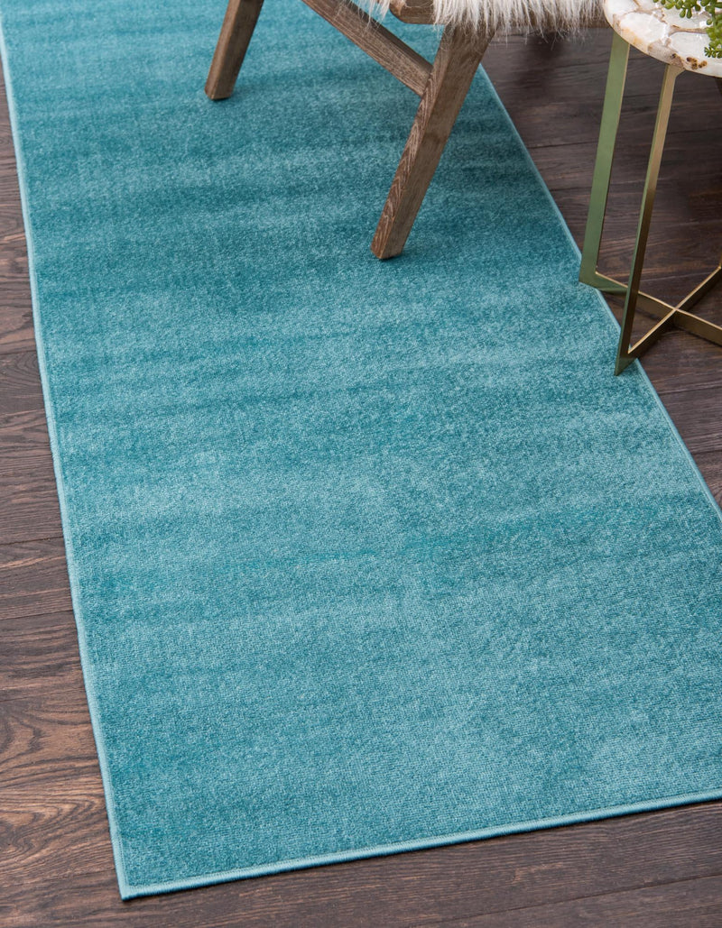 Soho Elegance Collection Area Rug - Chelsea (Turquoise) Runner Turquoise  lifestyle 13