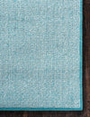 Soho Elegance Collection Area Rug - Chelsea (Turquoise) Runner Turquoise  lifestyle 41