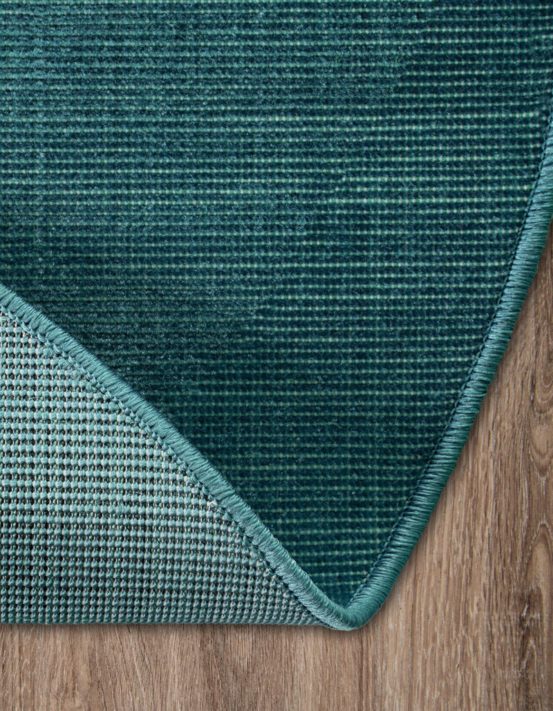 Soho Elegance Collection Area Rug - Chelsea (Turquoise) Round Turquoise  lifestyle 33