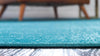 Soho Elegance Collection Area Rug - Chelsea (Turquoise) Round Turquoise  lifestyle 33