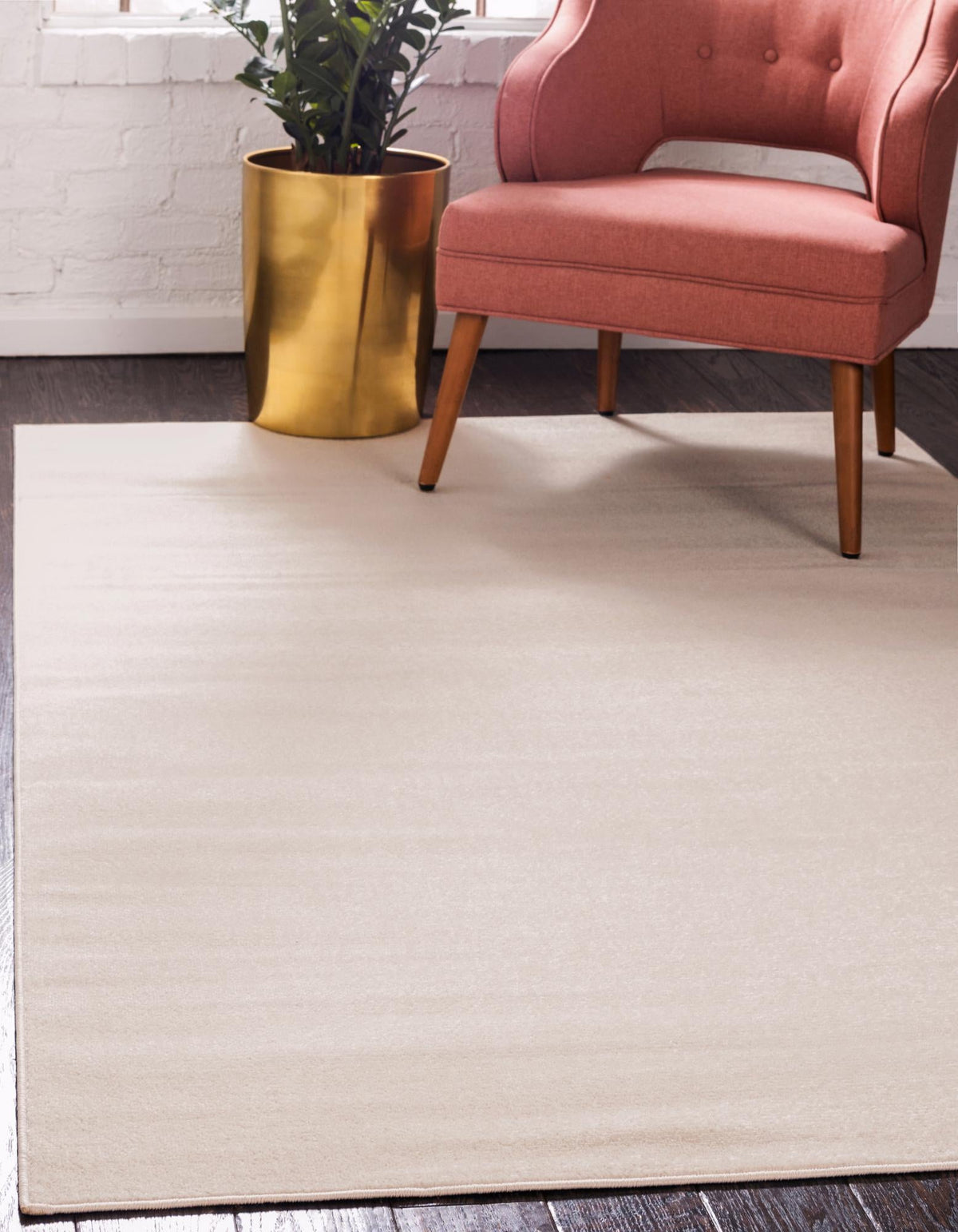 Soho Elegance Collection Area Rug - Chelsea (Beige) Rectangle Beige  lifestyle 7